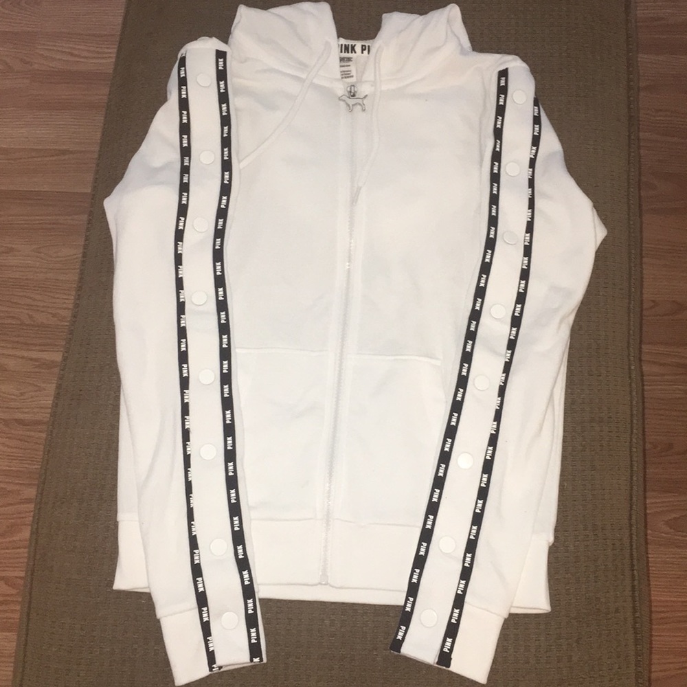 VS Pink hooded zip